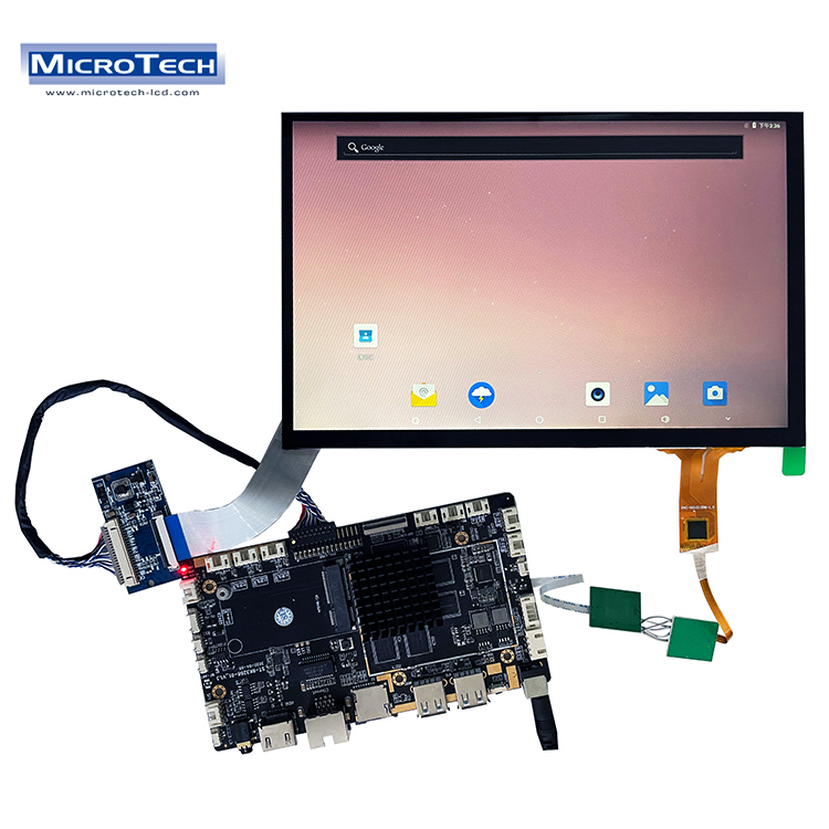10.1 inch 1280*800 LCD touch screen 4K kit with LVDS/EDP driver board Android system RK3200 control board